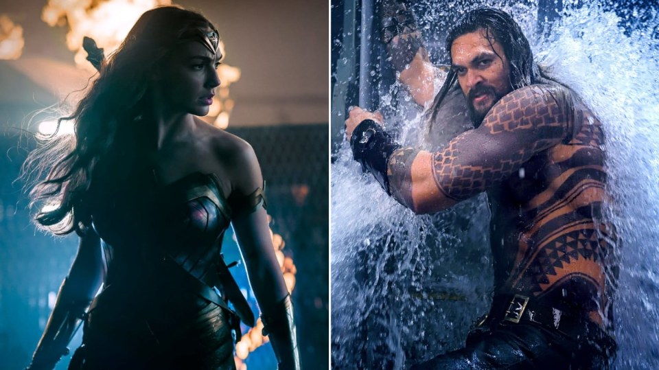 Wonder Woman a Aquaman